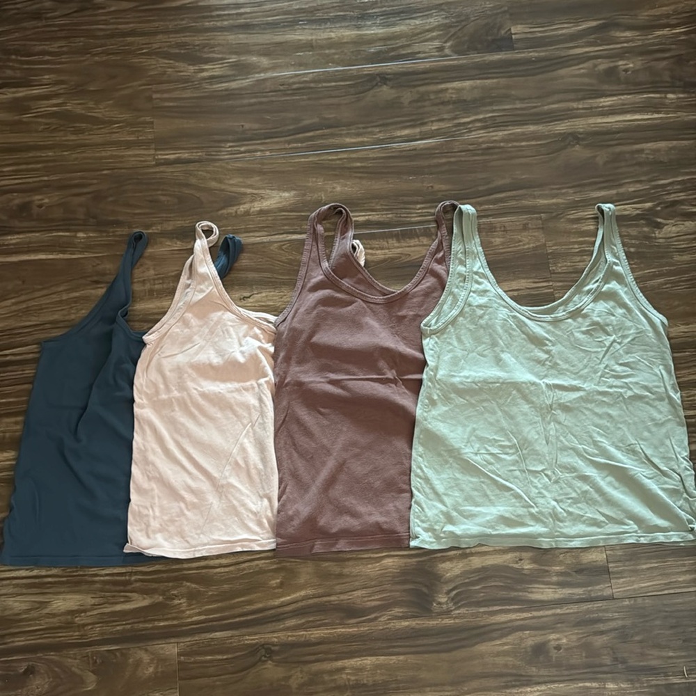MATE THE LABEL Organic Tank Tops - LISTING FOR XS STYLES)